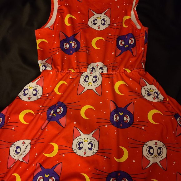 Sailor Moon Luna and Artemis Dress - Picture 3 of 3